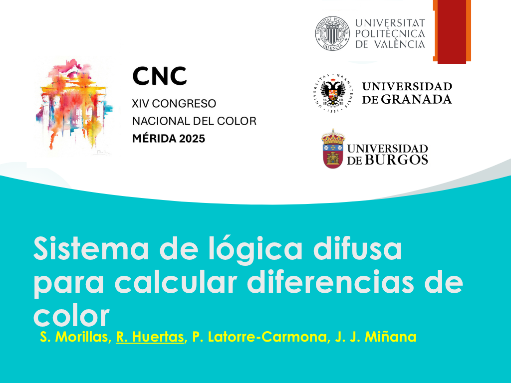 IMaLeVICS at the National Color Conference 2025 in Mérida Rafael Huertas